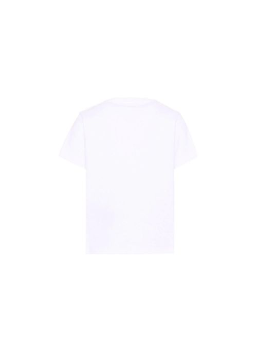 T-shirt, bambina, logata. BALMAIN | BZ8H51 Z3672100NE